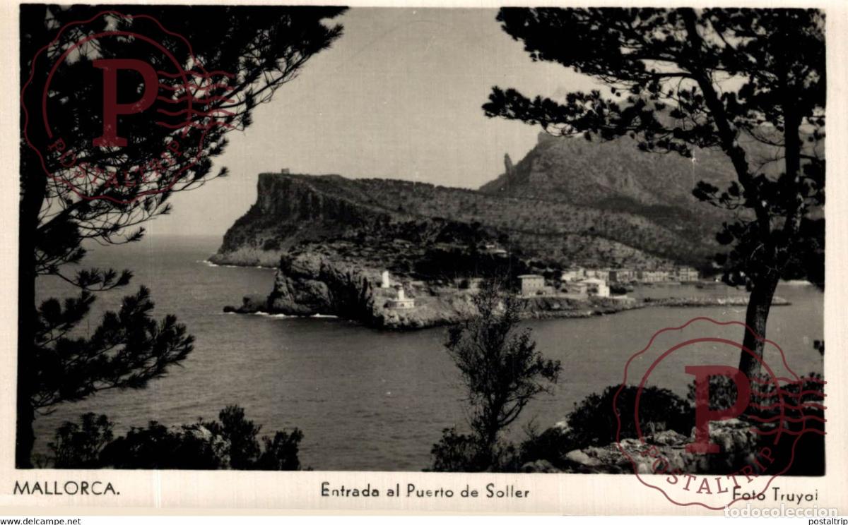 Postales: Mallorca Entrada al Puerto de Soller Islas Baleares. Espa&ntilde;a Spain