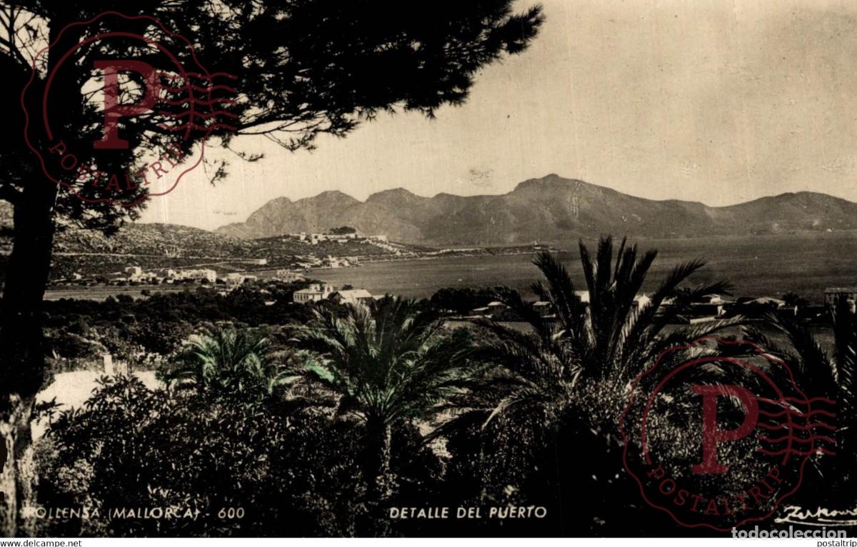 Postales: Mallorca, Pollensa Detalle del Puerto Islas Baleares. Espa&ntilde;a Spain