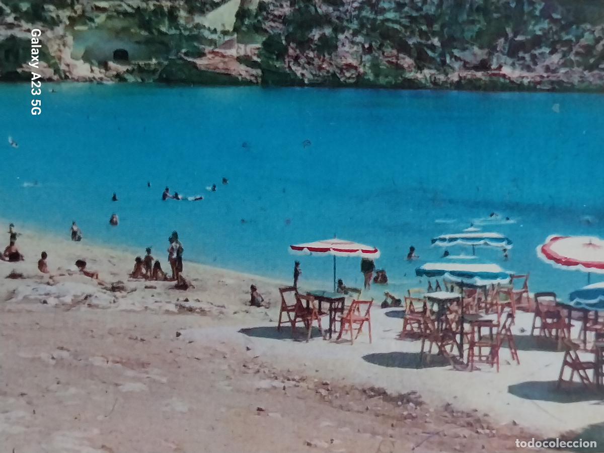 Postales: PLAYA PORTO CRISTO MALLORCA ED RAKER 28 SC ORIGINAL PLAYA ANIMADA SOMBRILLAS