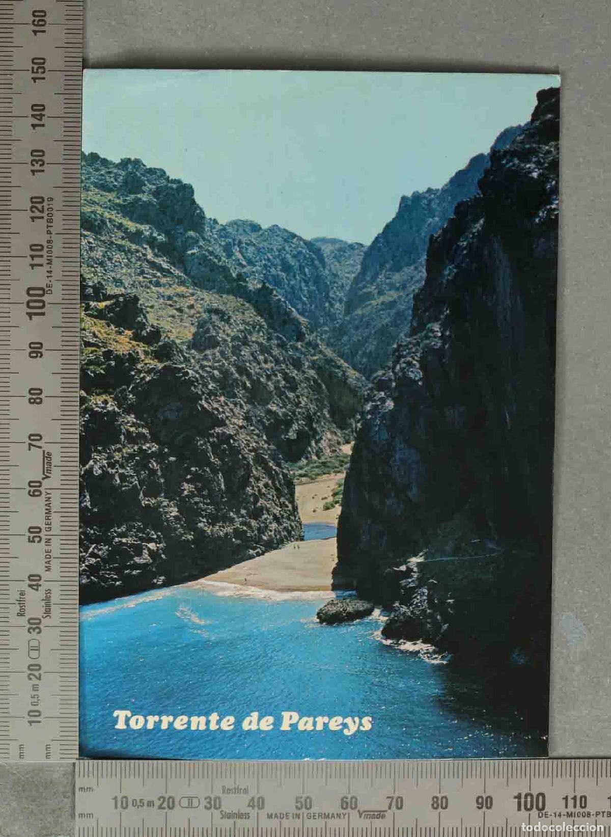 Postales: POSTAL. Mallorca - la Calobra. Desembocadura del Torrente de Pareys