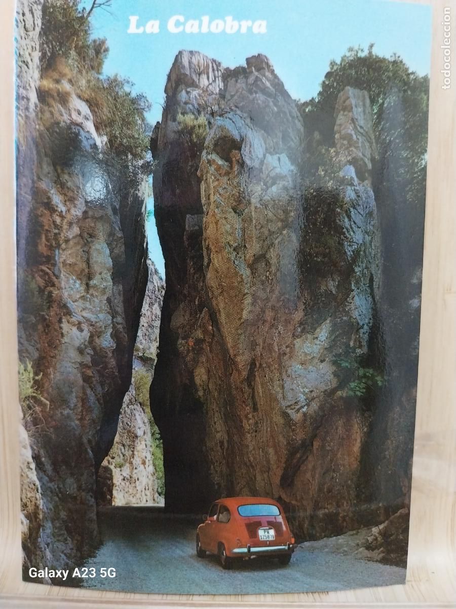 Postales: LA CALOBRA MALLORCA ED PALMA PLANAS 2513 SC ORIGINAL carretera SEAT 600