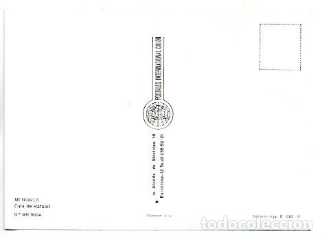 Postales: CALA DE RAFALET.- MENORCA - Foto 2
