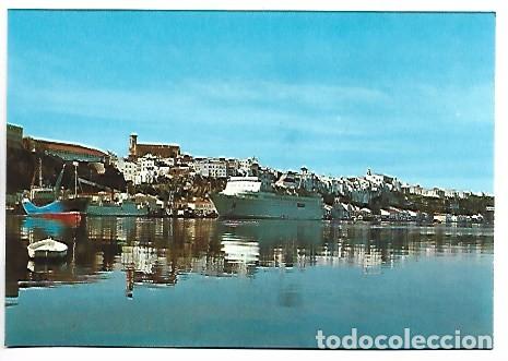 Postales: VISTA PARCIAL DEL PUERTO DE MAHON.- MENORCA