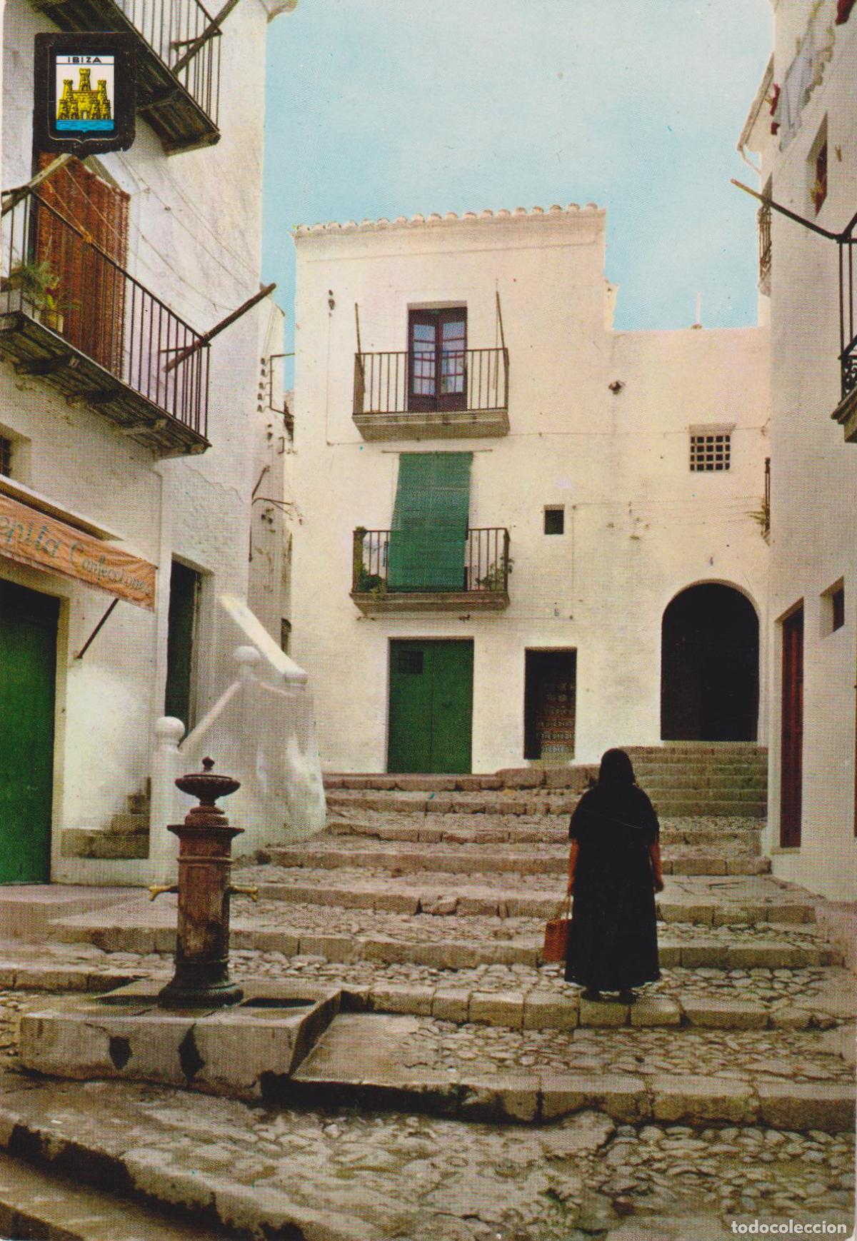 Postales: IBIZA, CALLE T&Iacute;PICA - ESCUDO DE ORO N&ordm;9 - S/C