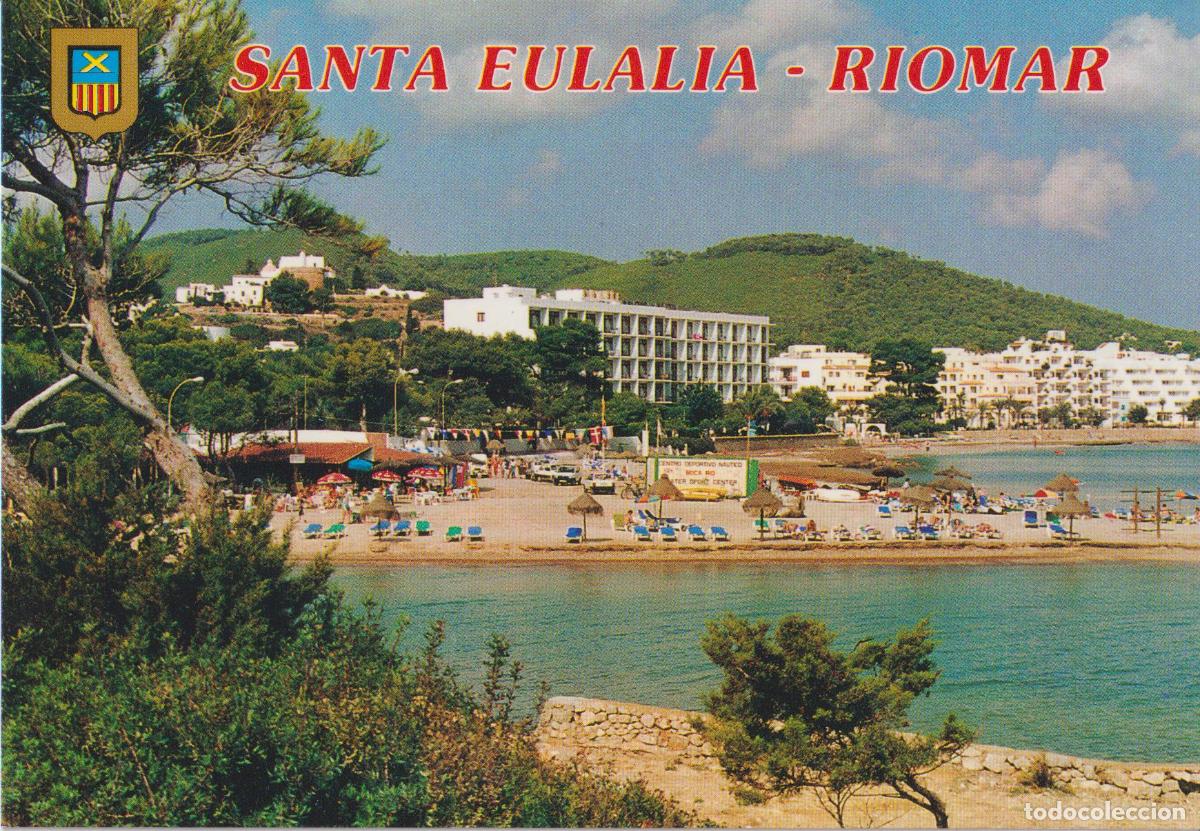 Postales: IBIZA, ISLA BLANCA, SANTA EULALIA - ESCUDO DE ORO N&ordm;783 - S/C