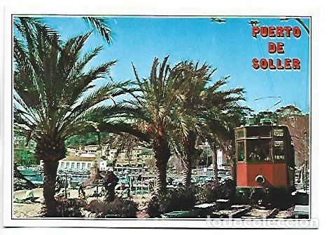 Postales: TREN TIPICO, LINEA SOLLER - PUERETO DE SOLLER.- MALLORCA