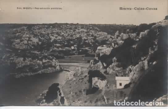Postales: BALEARES MENORCA SIN ESCRIBIR CALAS COVAS