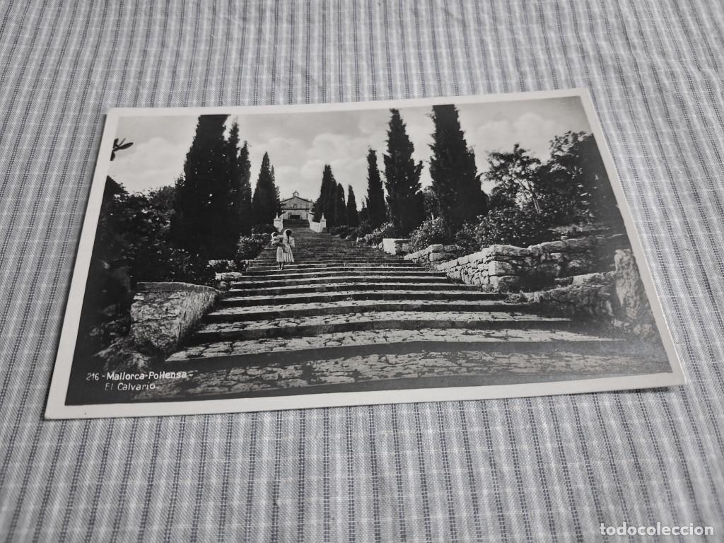 Postales: Postal antigua Mallorca. Pollensa. El Calvario. A.M. 216