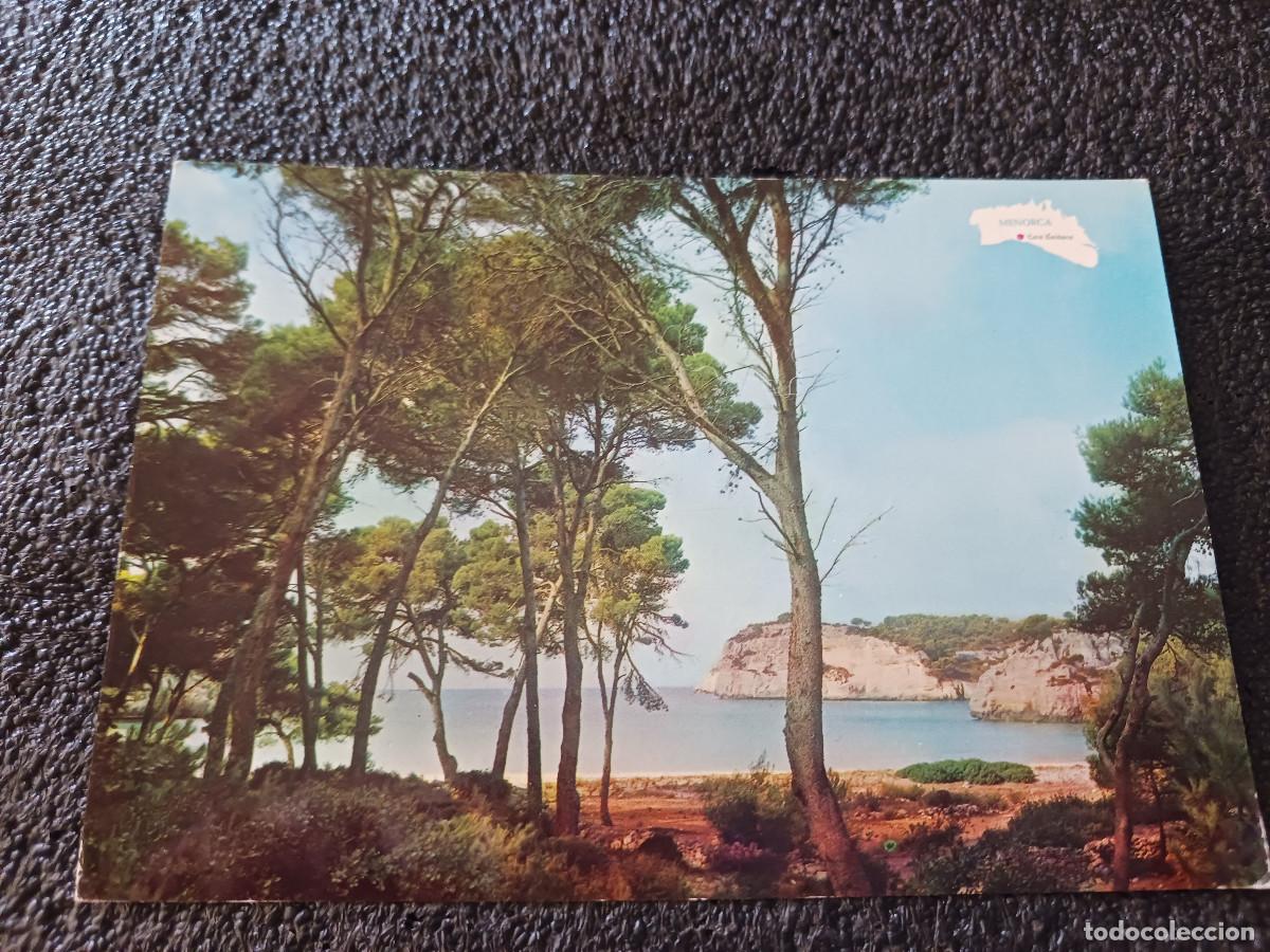 Postales: 1012 menorca, cala galdana, ed. lucia mora, escrita 1967