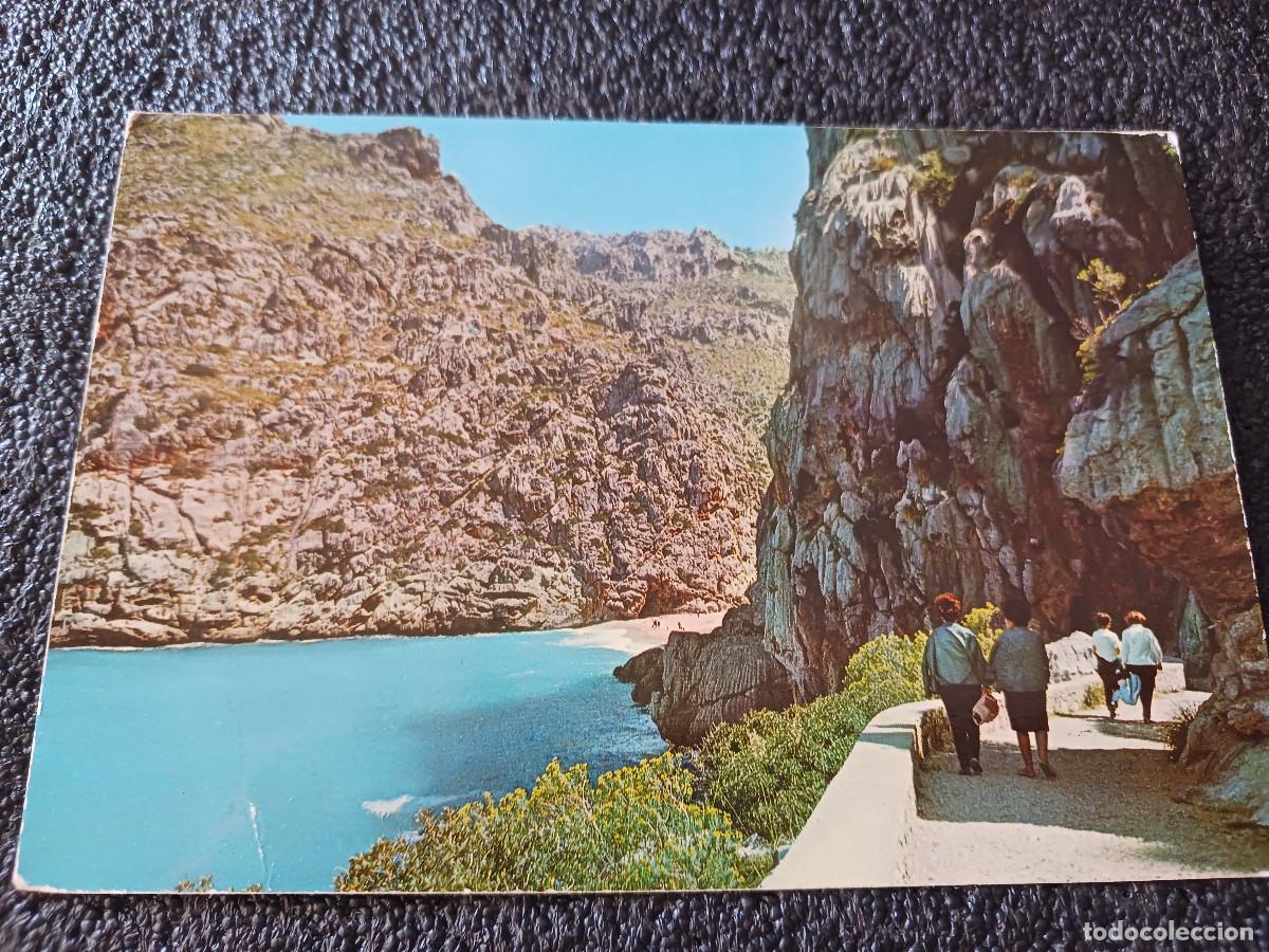 Postales: la calobra, torrente de pareys, detalle, ed. zerkowitz, circulada