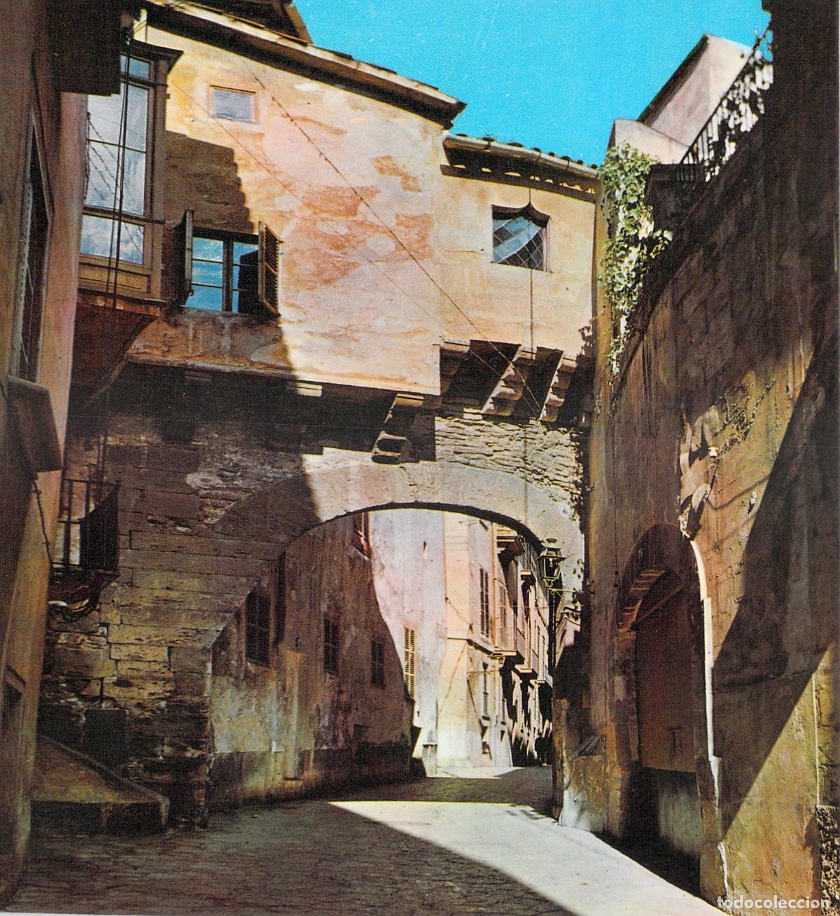 Postales: Postal Arco de la Calle Almudaina en Palma de Mallorca