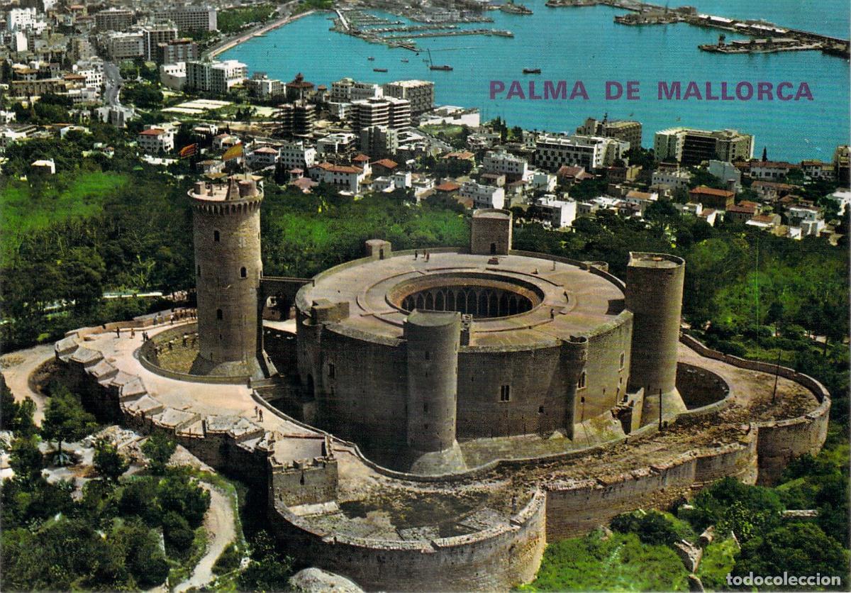 Postales: Postal de Castillo de Bellver en Palma de Mallorca