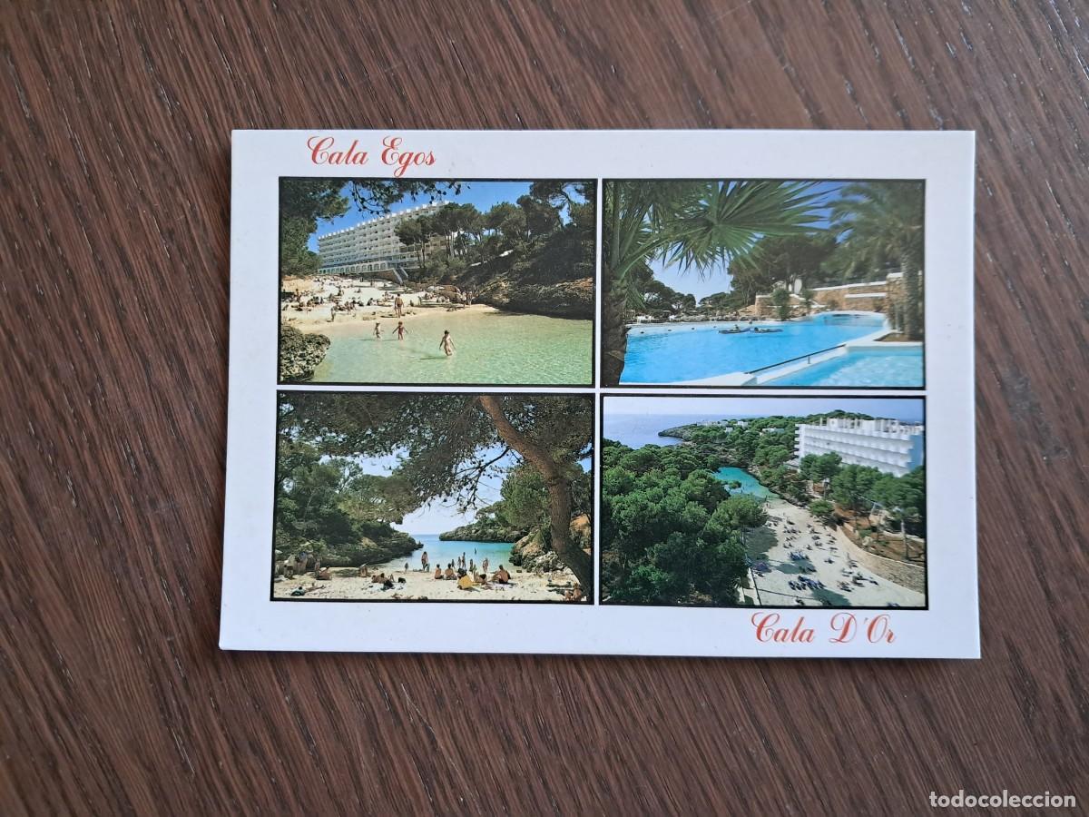 Postales: postal de Espa&ntilde;a, im&aacute;genes de Baleares, diferentes vistas de Cala Egos, Cala D'Or. a&ntilde;o 1996.
