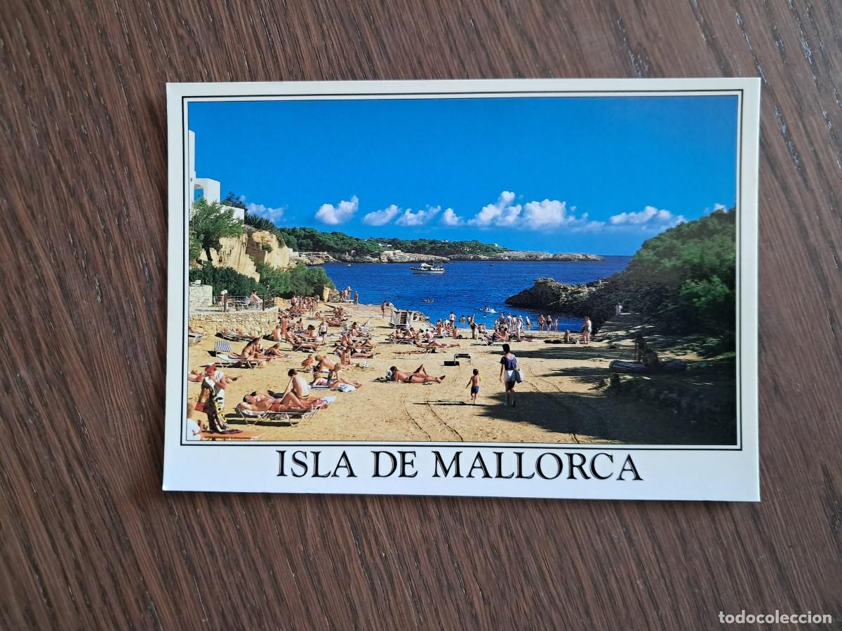 Postales: postal de Espa&ntilde;a, playa Es Cal&oacute; D'es Pou, Cala D'Or. Mallorca. a&ntilde;o 1989.