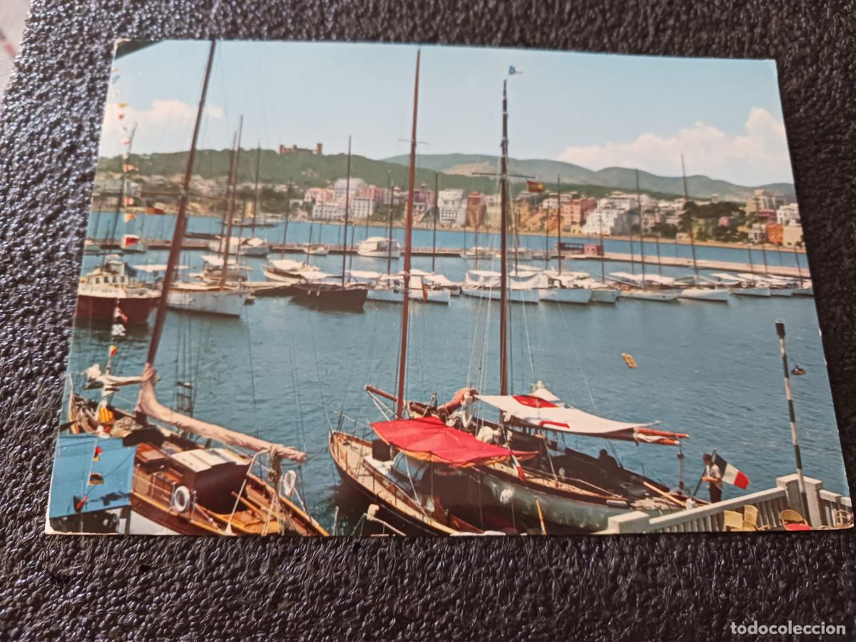 Postales: 1002 palma de mallorca, vista parcial del puerto, ed. agata, circulada 1963