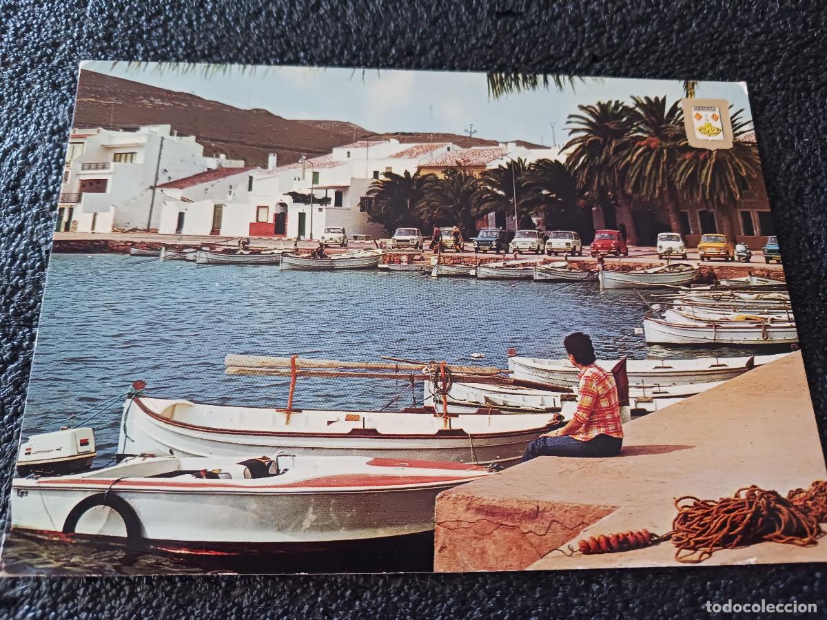 Postales: 132 menorca, fornells, puerto pesquero, ed. subirats, circulada