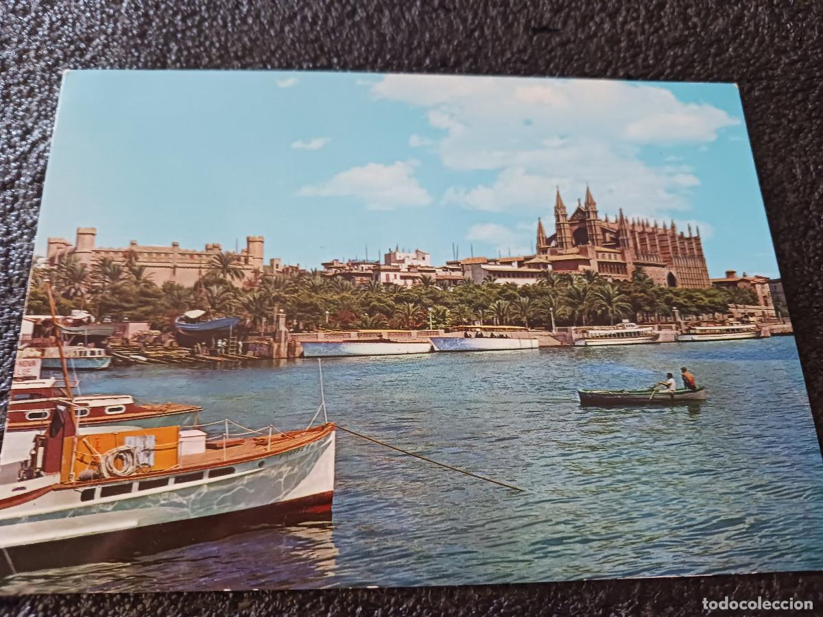 Postales: palma de mallorca, la catedral y la lonja, ed. casa planas, escrita 1965