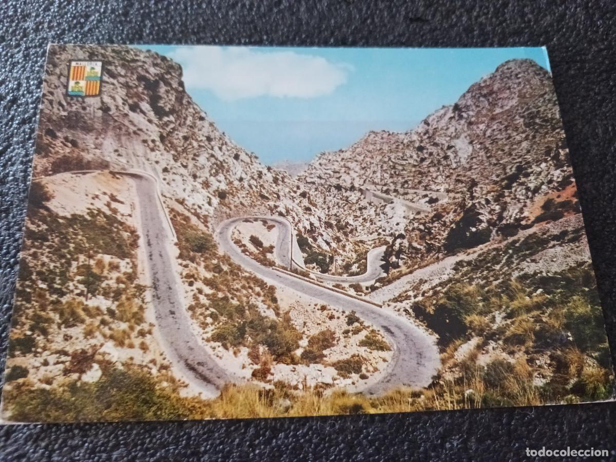 Postales: 1476 mallorca, carretera de sa calobra, ed. subirats, sello de hotel miramar, circulada 1963