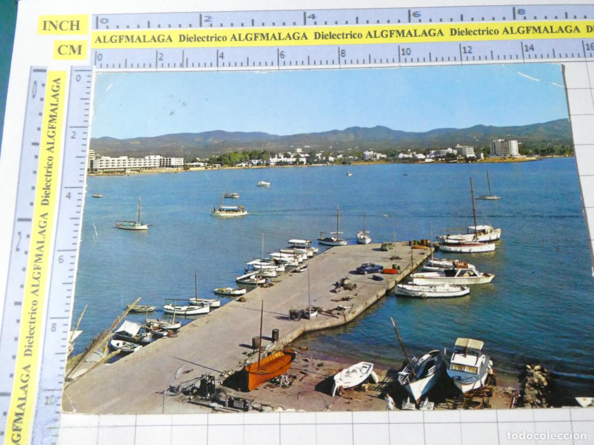 Postales: POSTAL DE IBIZA. A&Ntilde;O 1969. SAN ANTONIO EMBARCADERO 333 FIGUERETAS. 1641