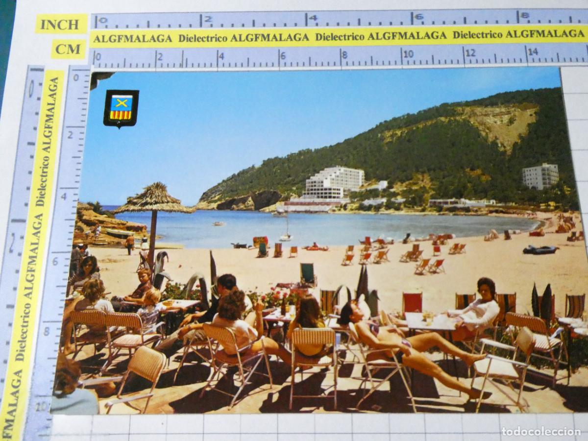Postales: POSTAL DE IBIZA. A&Ntilde;O 1973. SANTA EULALIA DEL R&Iacute;O CALA LLONGA TURISTAS MUJER BIKINI 199 ESCUDO . 1642