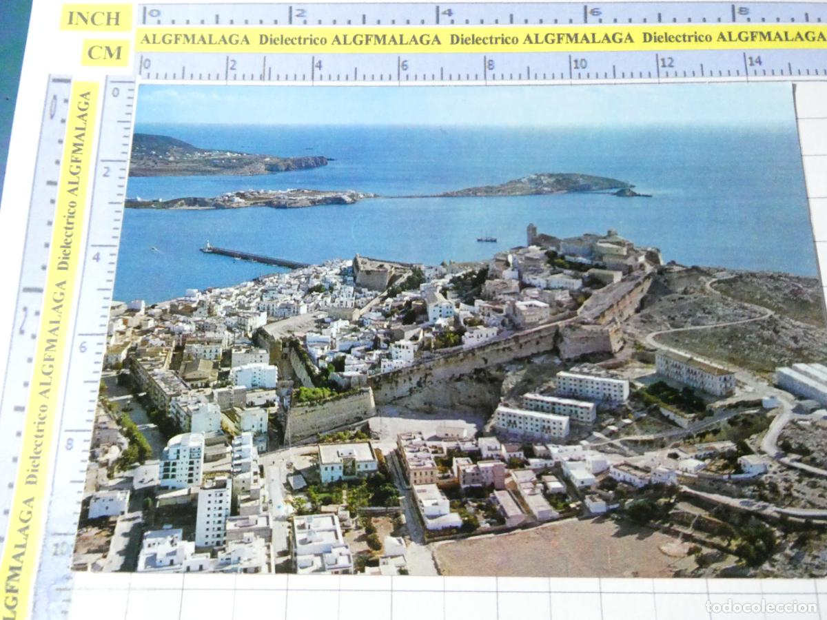 Postales: POSTAL DE IBIZA. A&Ntilde;O 1965. VISTA DE AVI&Oacute;N 4424 CYP. 1650