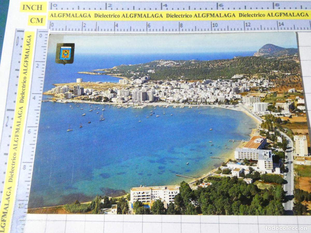Postales: POSTAL DE IBIZA. A&Ntilde;O 1973. SAN ANTONIO ABAD BAH&Iacute;A 256 ESCUDO ORO. 1654