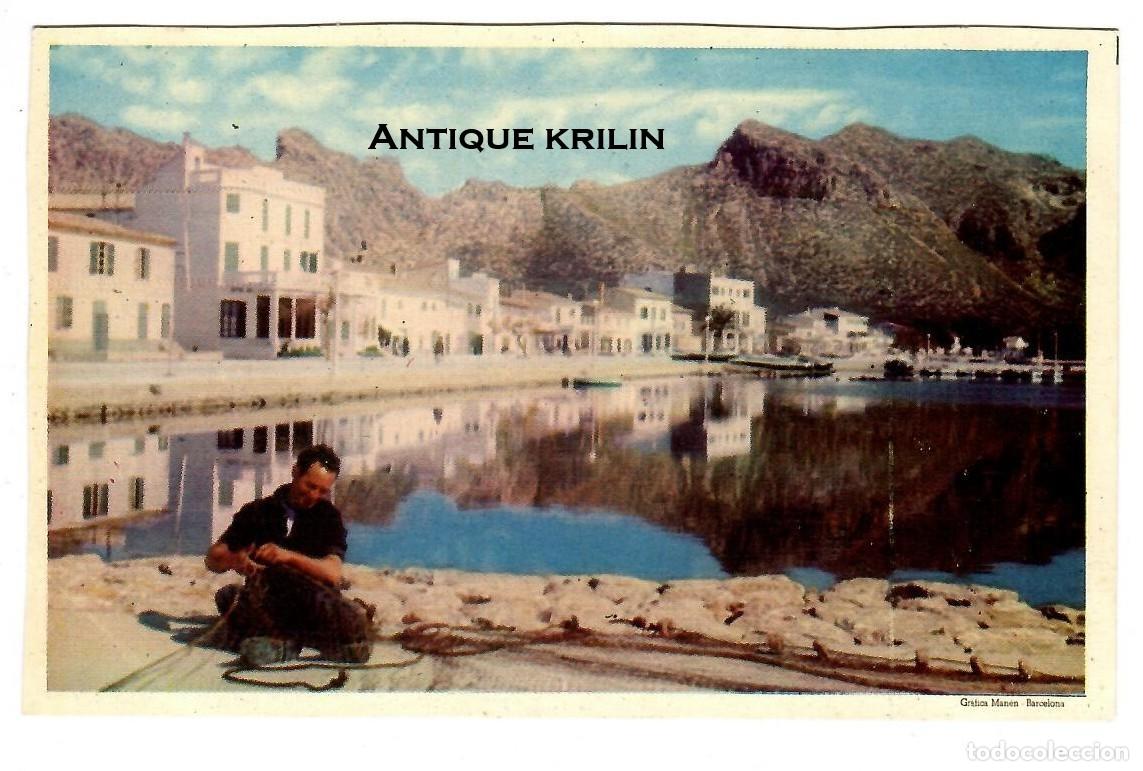 Postales: MALLORCA N&ordm; 7 PUERTO DE POLLENSA / CLICH&Eacute; IMPRENTA PALMESANA / SIN FRANQUEAR