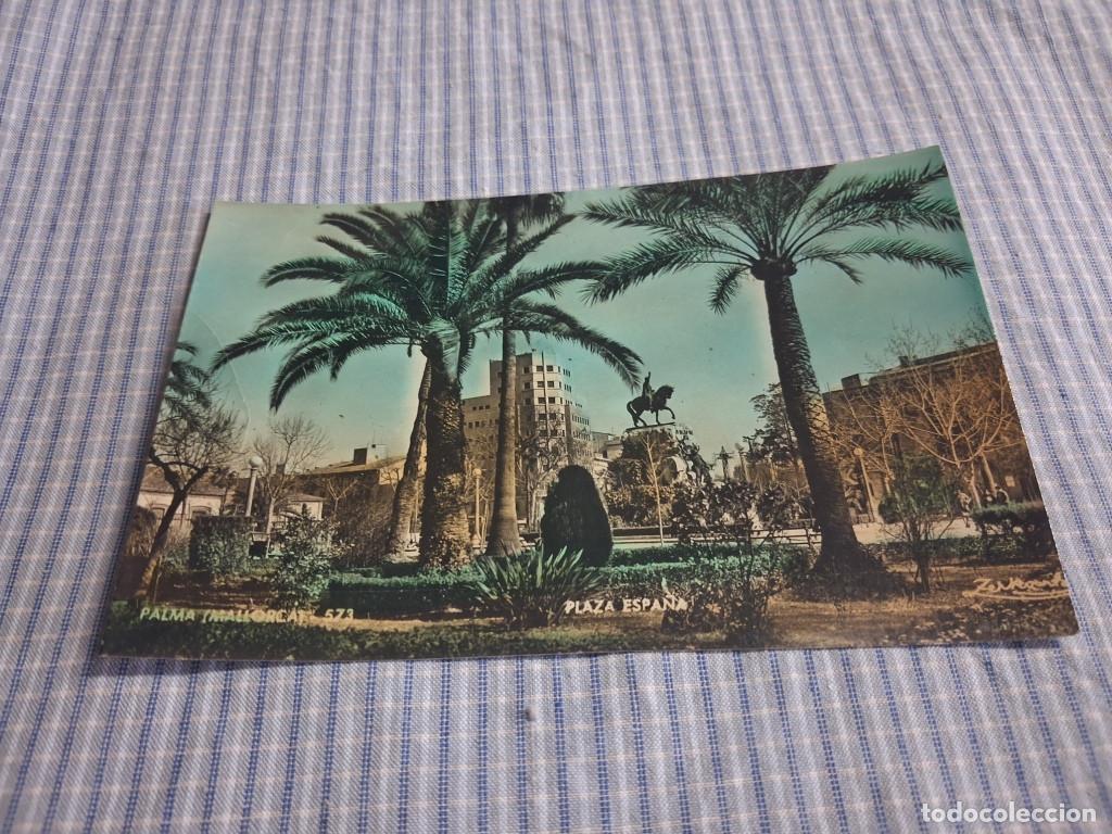 Postales: Postal antigua Mallorca. Palma. Plaza Espa&ntilde;a