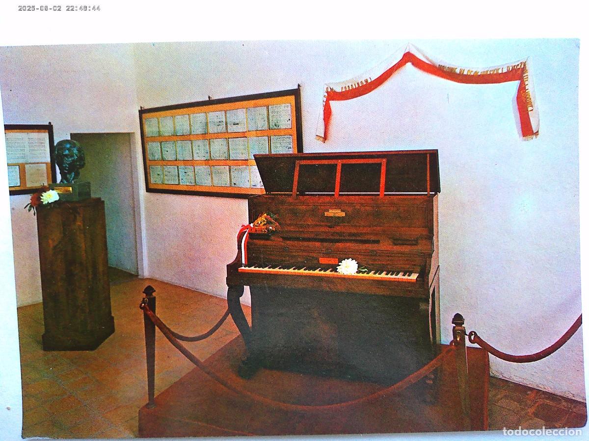 Postcards: POSTAL DE VALLDEMOSA ( MALLORCA ): PIANO DE CHOPIN