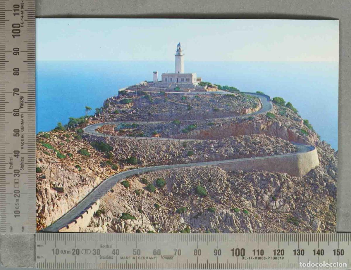 Postales: POSTAL. Mallorca - Cap de Formentor - Faro y carretera de acceso