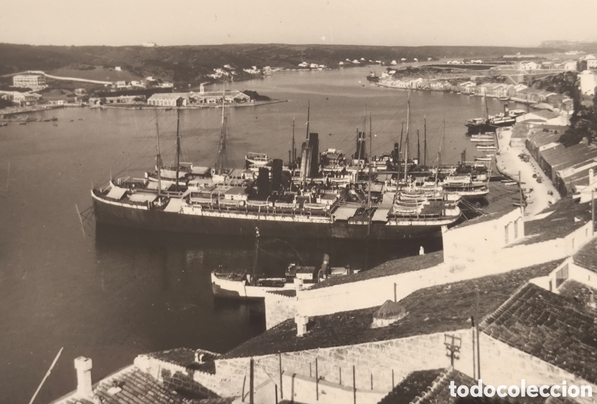 Postales: MA&Oacute; PORT POSTAL FOTOGR&Aacute;FICA ED. R. V. PONS MENORCA BALEARS C. 1955