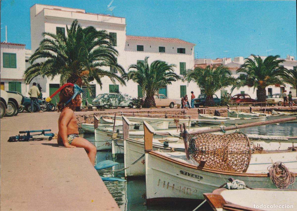 Postales: FORNELLS (MENORCA) RINC&Oacute;N DEL PUERTO &ndash; EXCLUSIVAS LUCIA MORA 139 &ndash; S/C