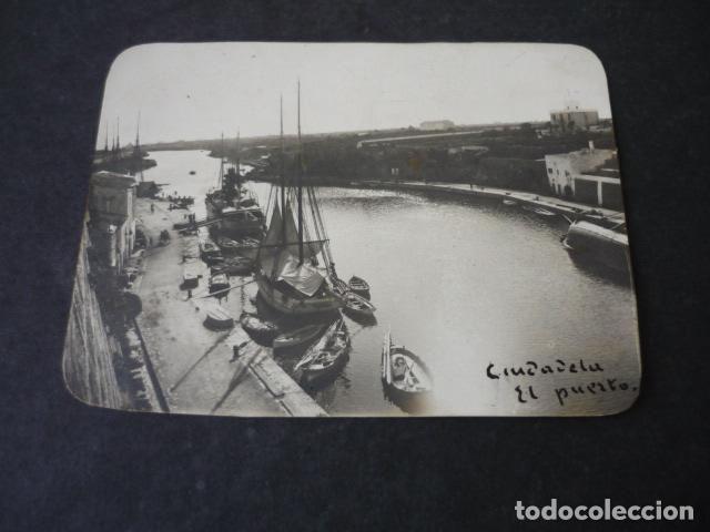 Postales: CIUDADELA MENORCA POSTAL FOTOGRAFICA HACIA 1910
