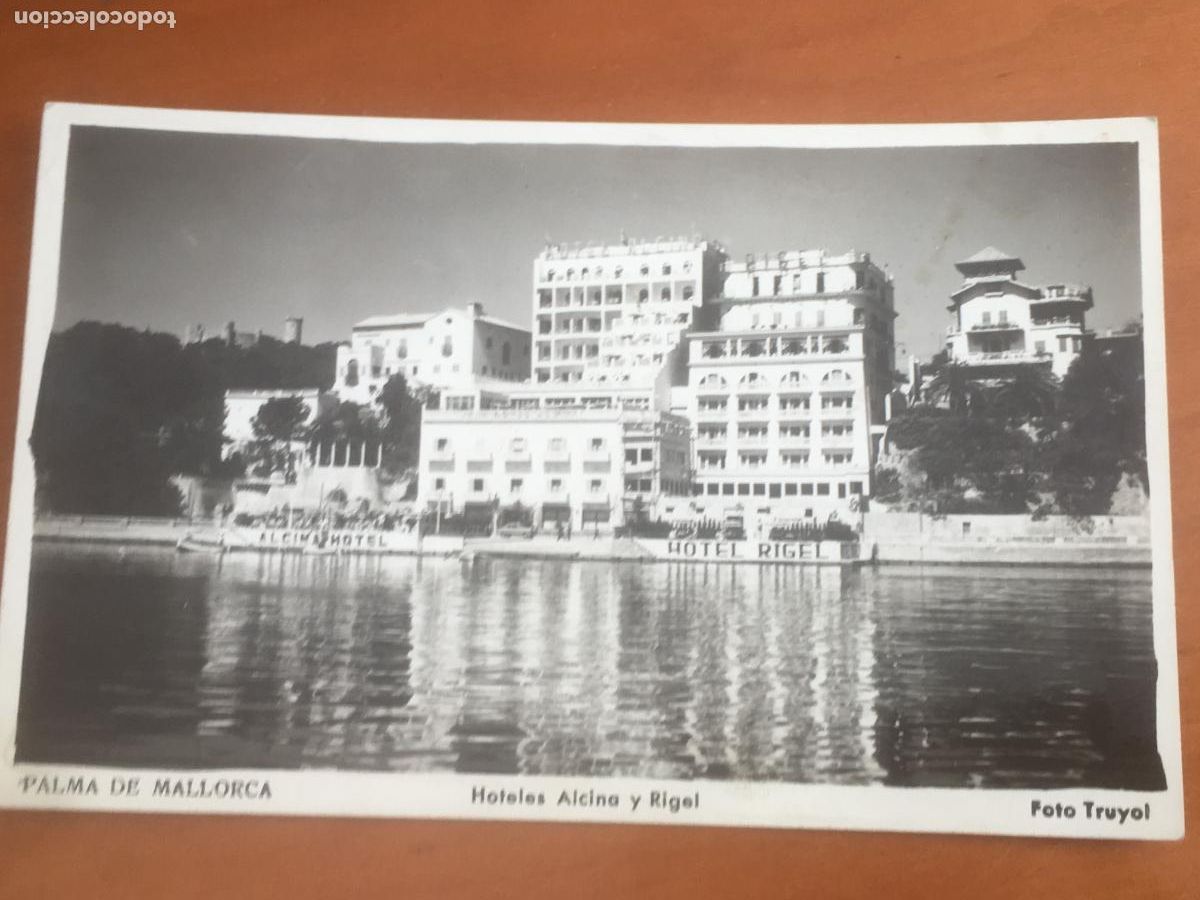 Postales: mallorca palma hoteles alcina y rigel postal original fotografica