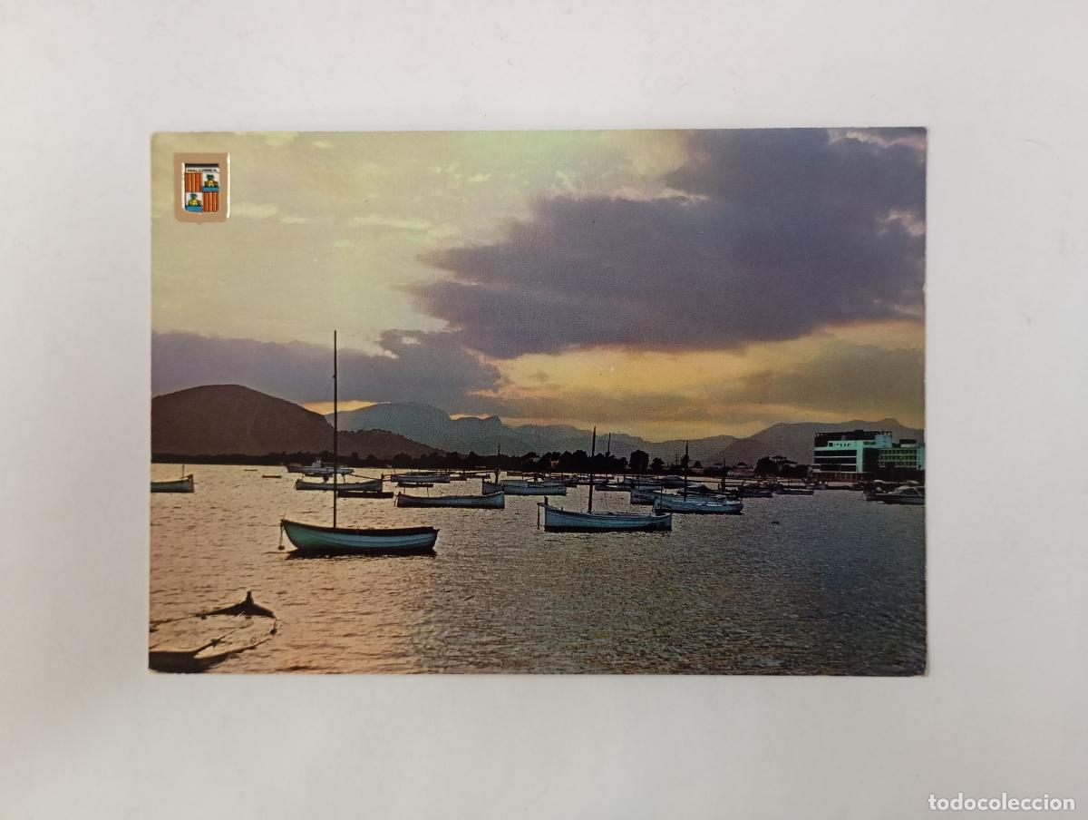 Cartes Postales: POSTAL DE MALLORCA. PUERTO ALCUDIA. PUESTA DE SOL. TDKP29S
