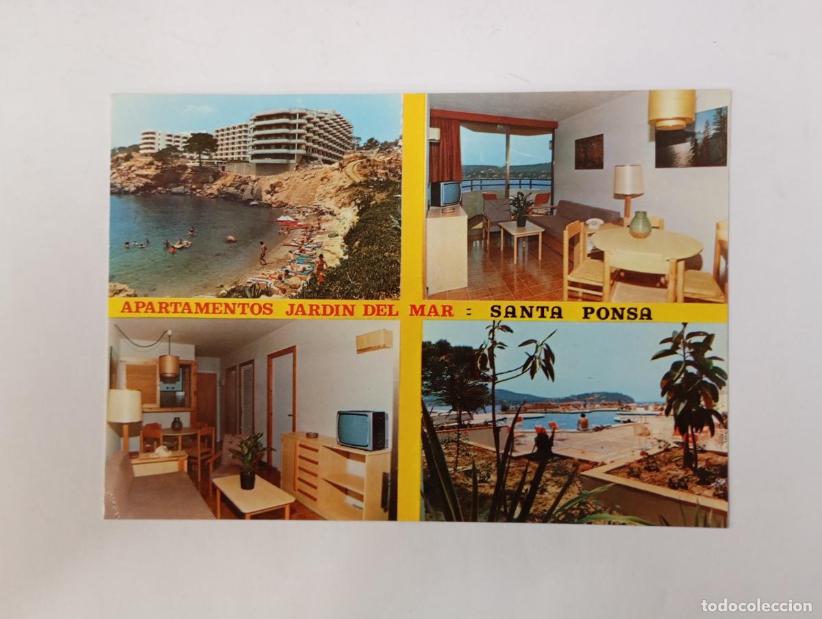 Postkarten: POSTAL DE SANTA PONSA. APARTAMENTOS JARD&Iacute;N DEL MAR. TDKP29S