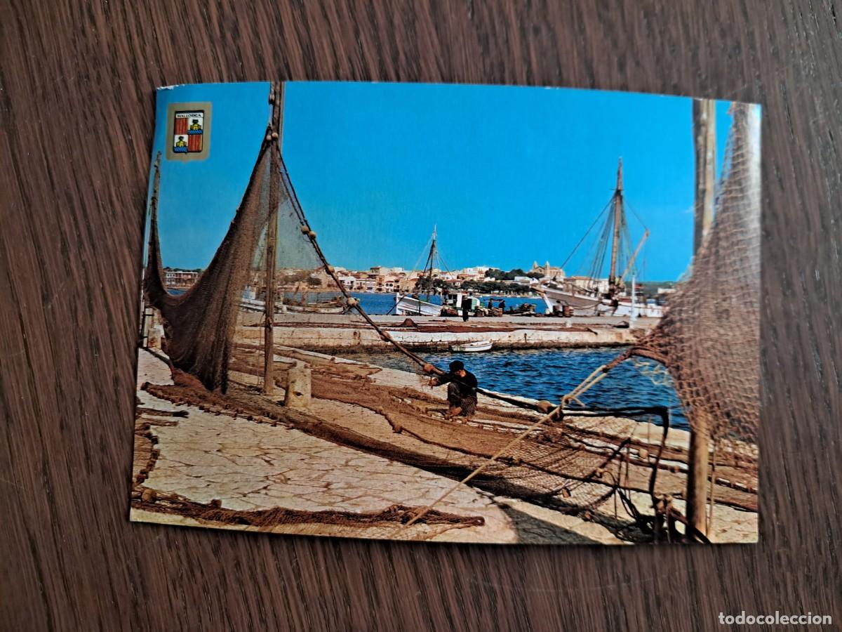 Postales: postal de Espa&ntilde;a, Puerto pesquero, Porto Colom, Felanitx, Mallorca n&ordm; 1657. a&ntilde;os 70.