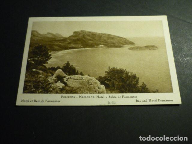 Postales: POLLENSA MALLORCA HOTEL Y BAHIA DE FORMENTOR