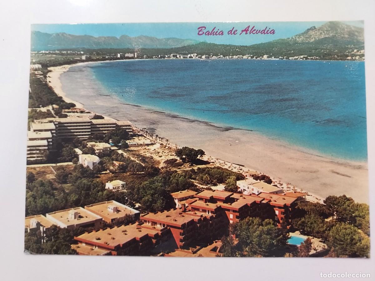 Postales: POSTAL BAHIA DE ALCUDIA. 1976. CIRCULADA. MALLORCA. FOTOPERATOR