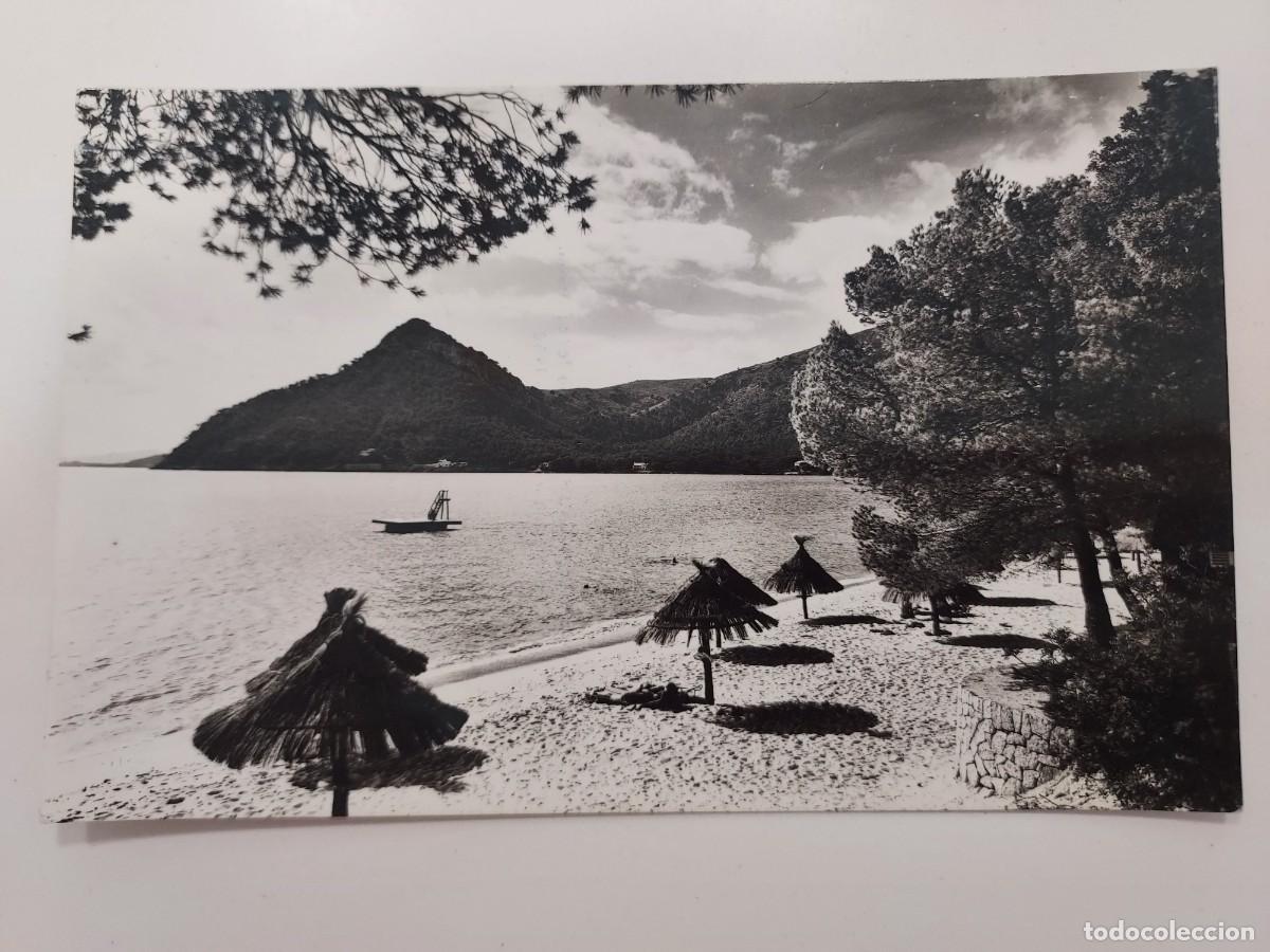 Postales: POSTAL FORMENTOR PLAYAS DE FORMENTOR. 1958. CIRCULADA. MALLORCA. CASA PLANAS