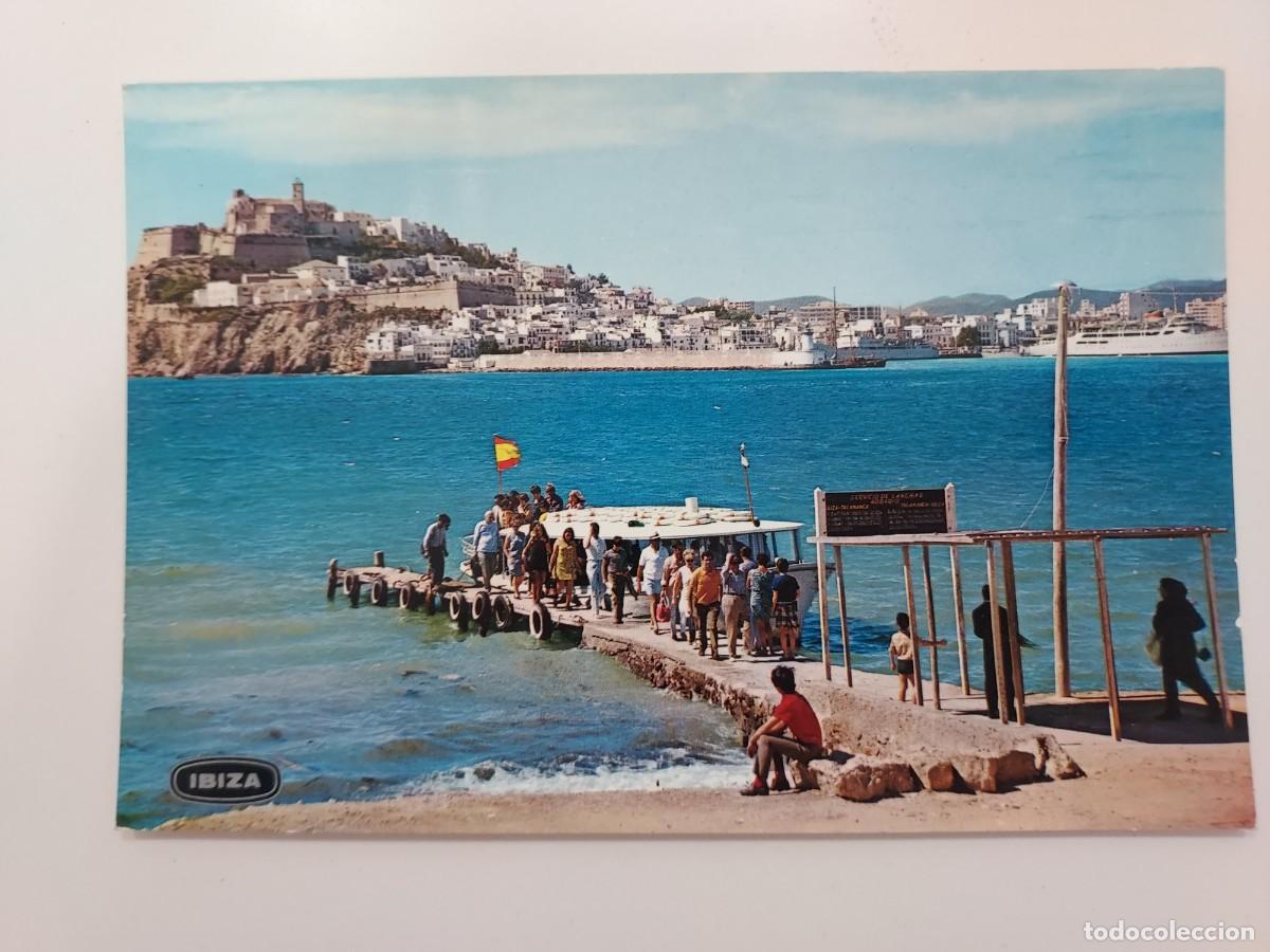 Postales: POSTAL IBIZA LA CIUDAD DESDE TALAMANCA. 1970. SIN CIRCULAR