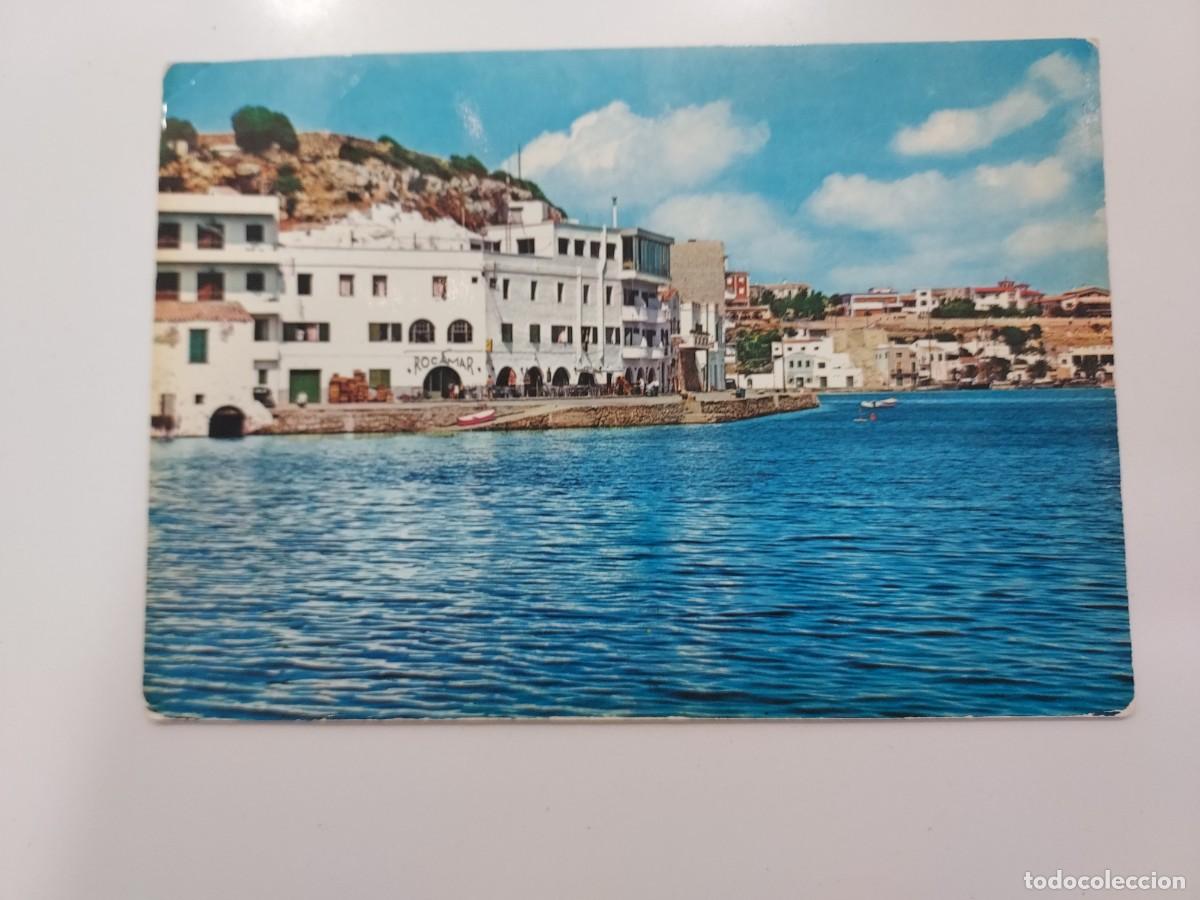 Postales: POSTAL MENORCA MAHON VISTA PARCIAL DEL PUERTO. 1968. CIRCULADA. ROCAMAR