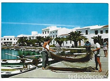Postales: DETALLE DEL PUERTO - DETAIL OF THE HARBOUR.- FORNELLS / MENORCA