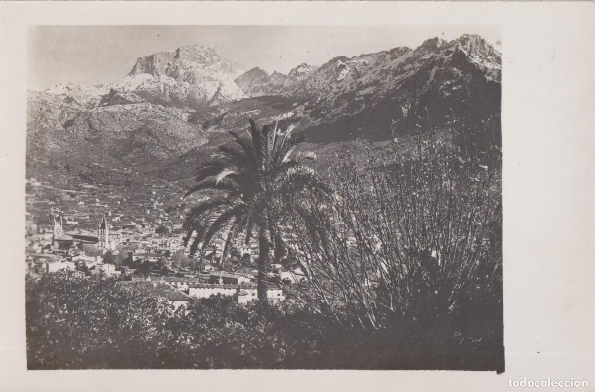 Postales: ANTIGUA FOTOGRAFIA DE SOLLER, VISTA PARCIAL - DORSO EN BLANCO