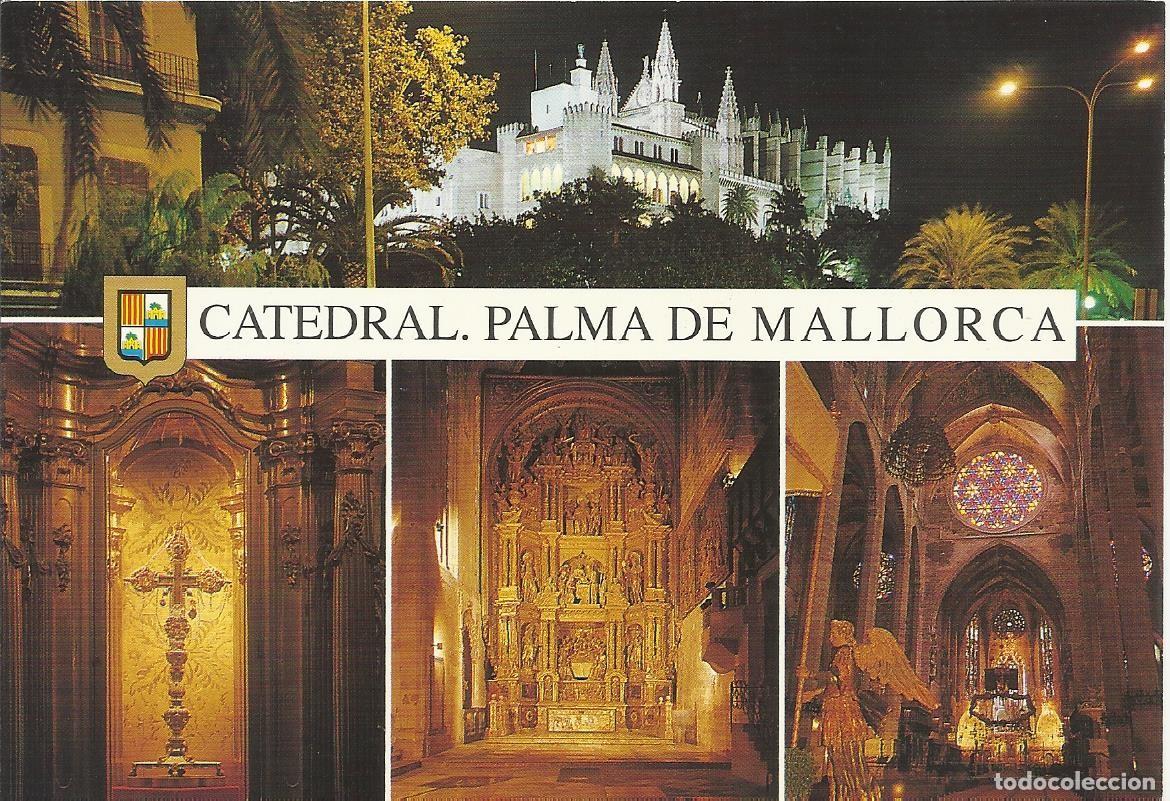Postales: Palma de Mallorca. Catedral. Escudo de Oro. Postal. 10x15 cm.