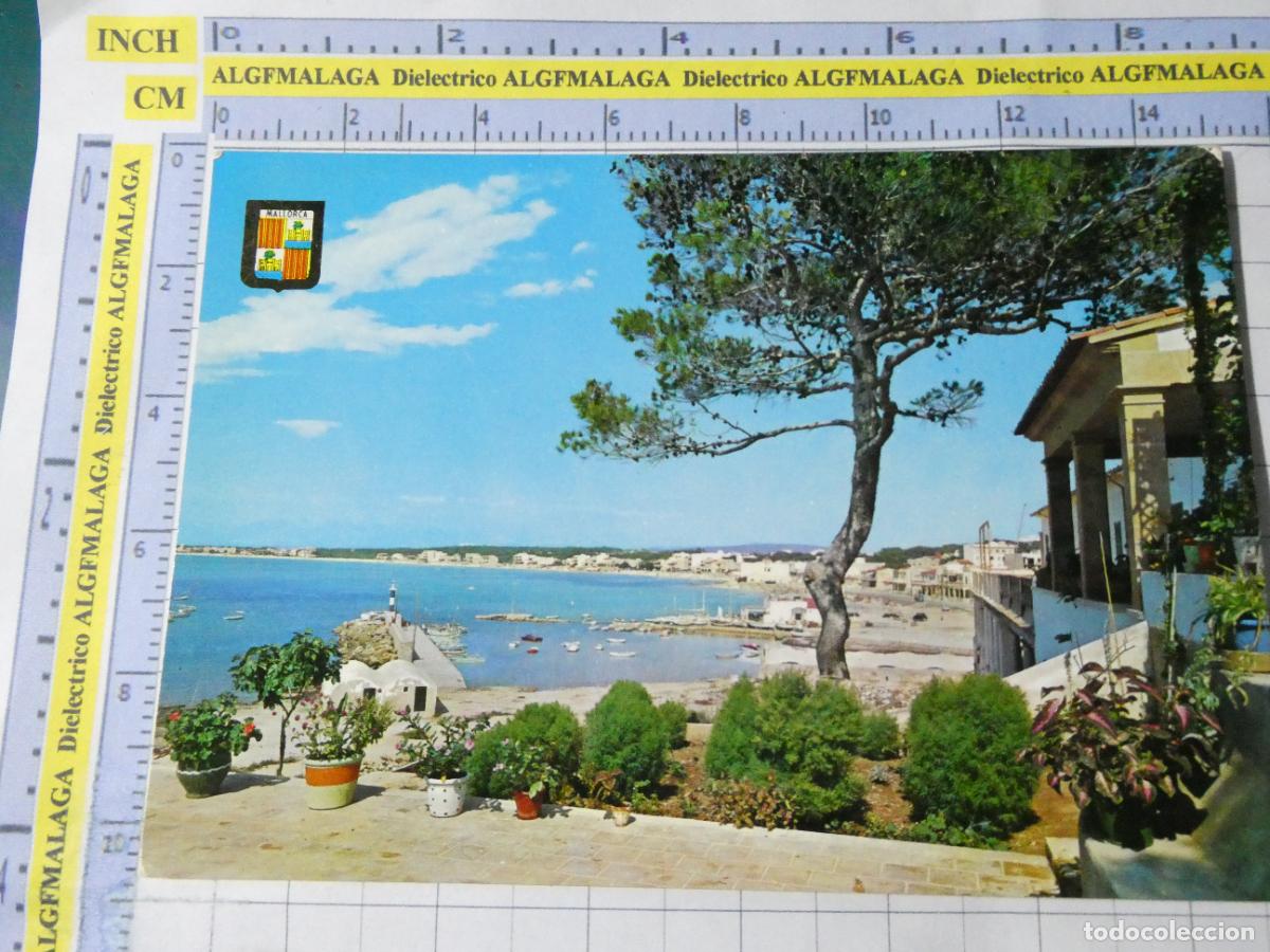 Postales: POSTAL DE MALLORCA. A&Ntilde;O 1963. EL ARENAL VISTA PARCIAL Y EMBARCADERO 1532 ESCUDO ORO. 2335