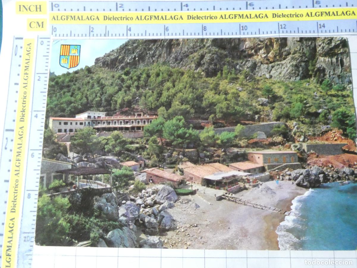 Postales: POSTAL DE MALLORCA. A&Ntilde;O 1963. LA CALOBRA HOTEL Y RINC&Oacute;N DE LA PLAYA 1023 RO FOTO. 2337