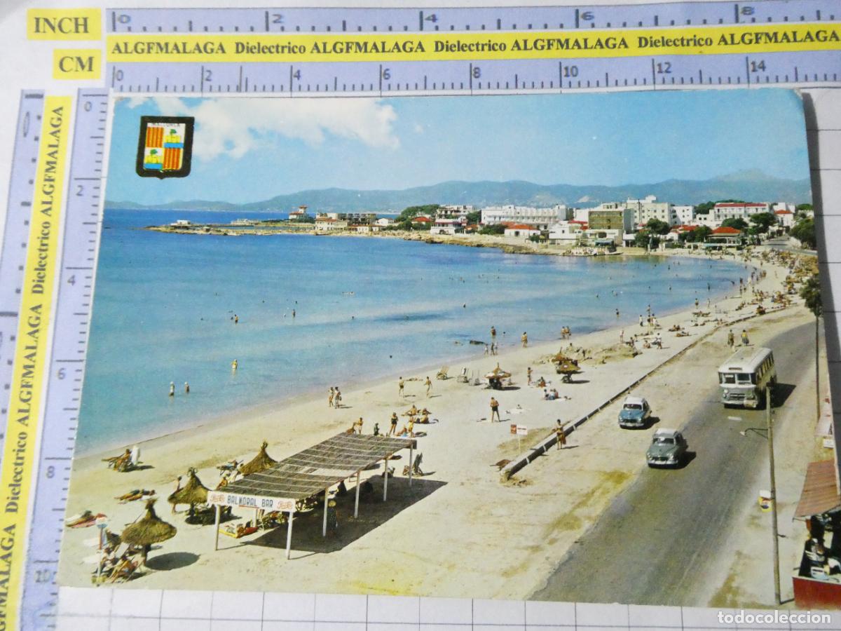 Postales: POSTAL DE MALLORCA. A&Ntilde;O 1963. PLAYA CAN PASTILLA BAR BALMORAL PEPSI COLA 1525 ESCUDO ORO. 2351
