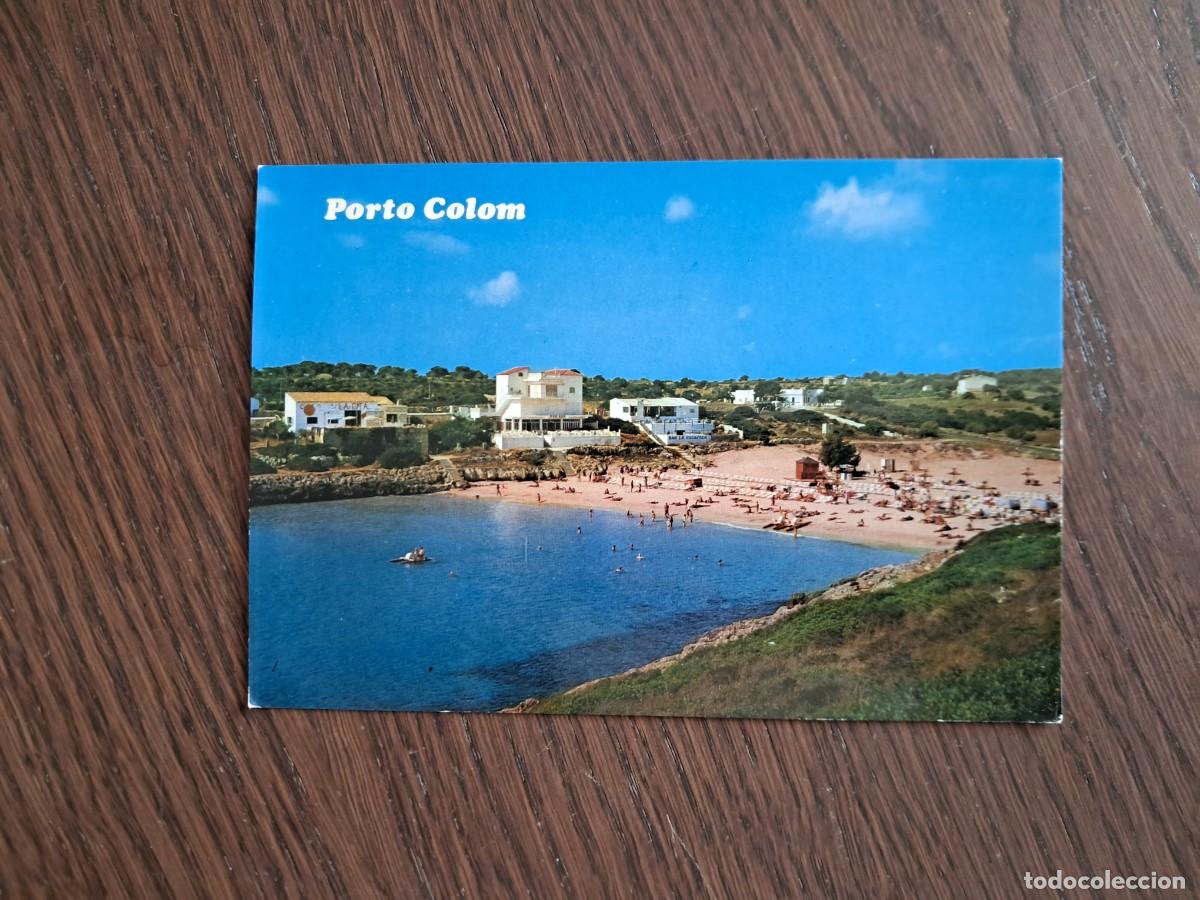 Postales: postal de Espa&ntilde;a, playa de Cala Marsal, Porto Colom, Mallorca, a&ntilde;o 1973.