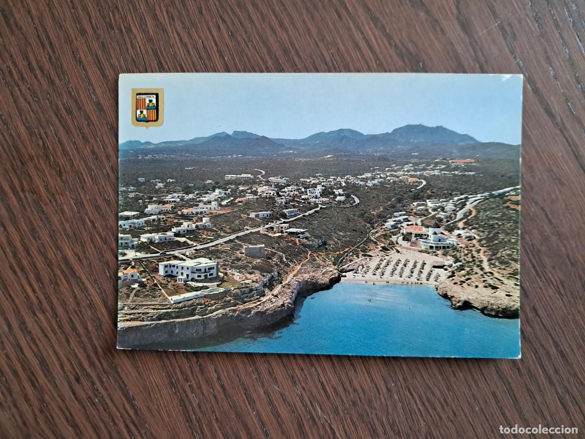 Postales: postal de Espa&ntilde;a, vista a&eacute;rea playa tropicana, Cala Murada, Mallorca n&ordm; 1987. a&ntilde;os 70.
